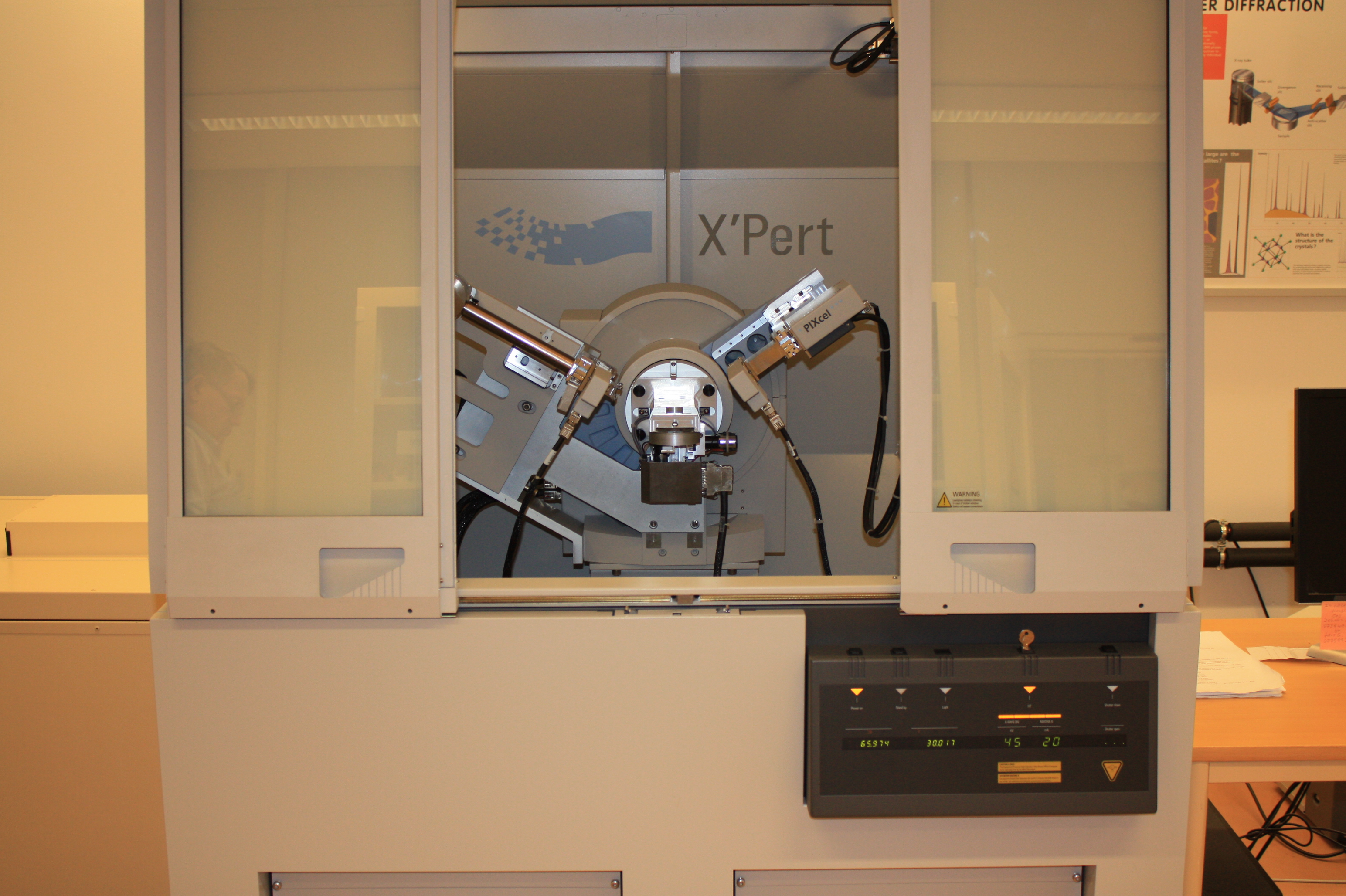 Picture of X-ray Powder Diffractometer (PANalytical, Right)